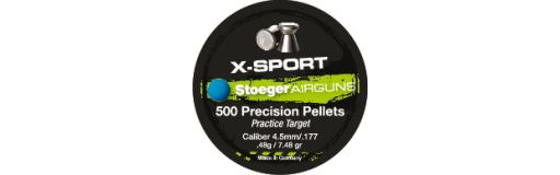 Boite de 500 plombs Stoeger X-SPORT Cal. 4.5 mm