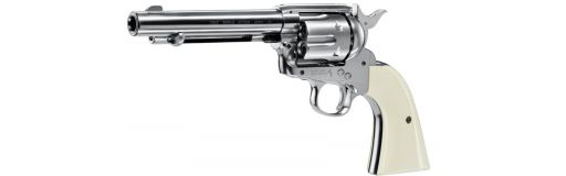 Revolver CO2 Colt SAA 45 Nickel 5.5 pouces 4.5 mm 3 joules