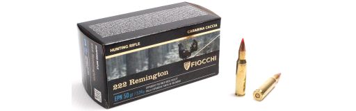 Munitions Fiocchi 222 Rem EPN 50 gr