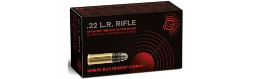 Munition 22lr Geco Rifle 40 gr
