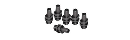 Jeu de 6 cheminées Bronzé Pietta pour revolver à poudre noire