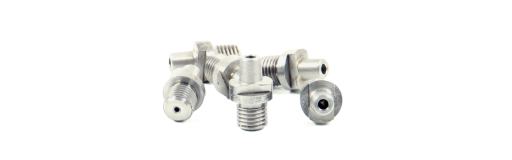 Jeu de 6 cheminées Inox Pietta pour revolver à poudre noire