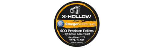 Plombs Stoeger X-HOLLOW 4.5 mm